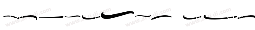 Darksite Swash字体转换